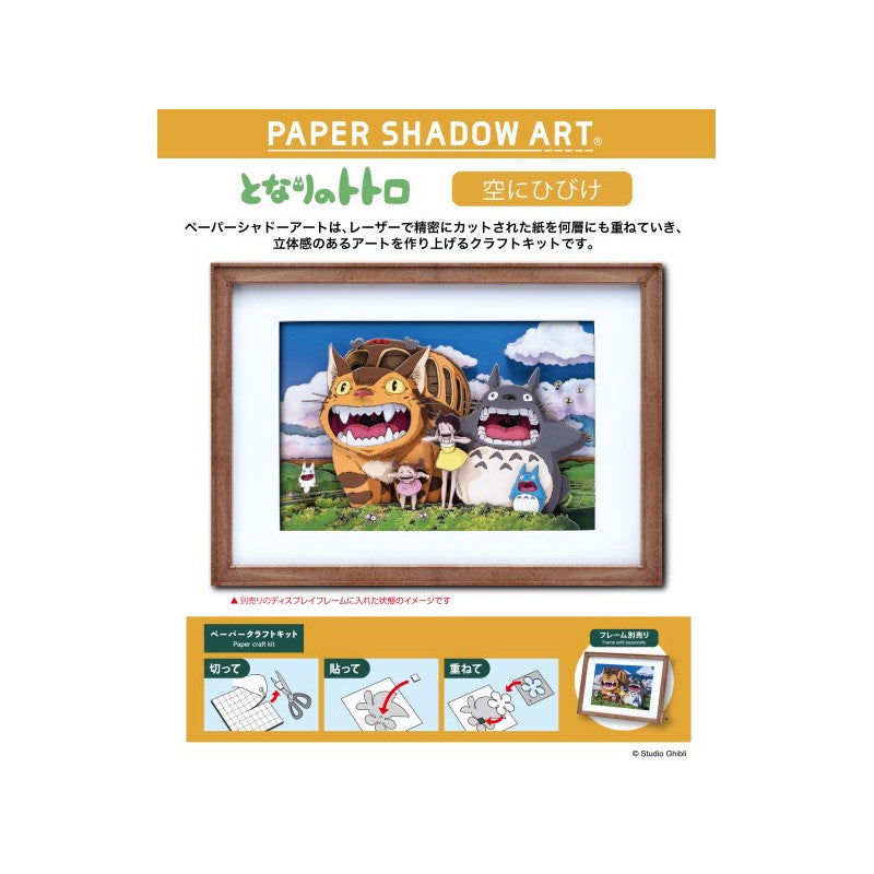 Totoro - Roaring - Shadow Paper Theater