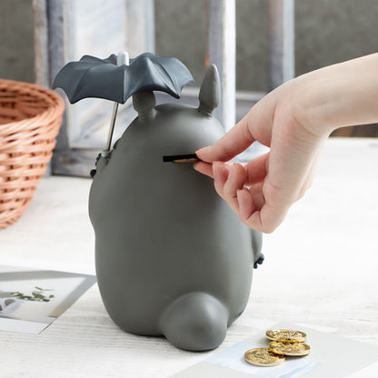 Totoro - Totoro med Parably - Figur Sparegris