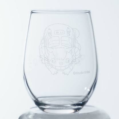 Totoro - Catbus - Graveret Glas