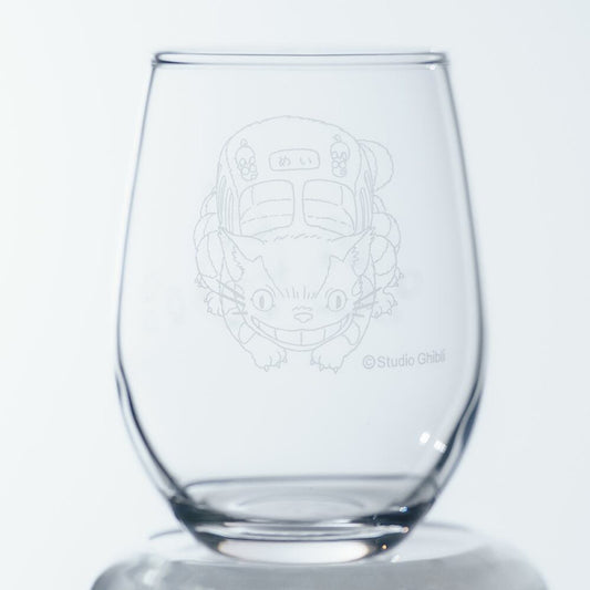Totoro - Catbus - Graveret Glas